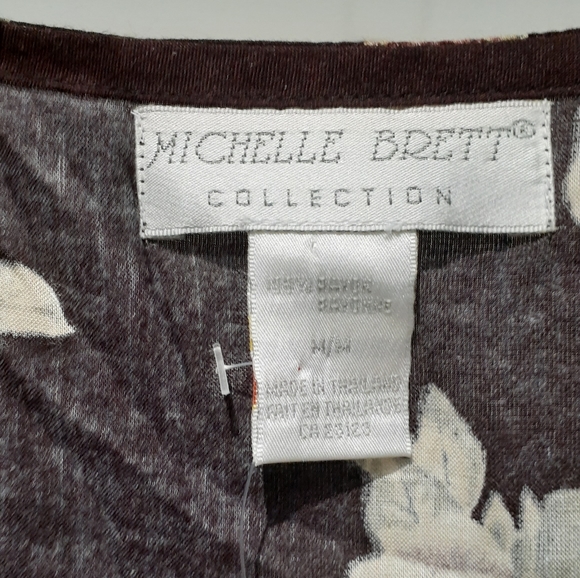 Michelle Brett Collection Floral Vintage Dress - Picture 4 of 6